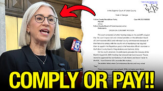 Fulton County Hit with MASSIVE $10,000 PER DAY Fine!!