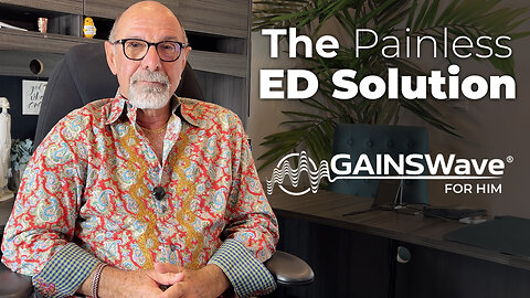 GAINSwave®: Drug-Free, Painless ED Treatment for Men | Florida Center for Hormones & Wellness