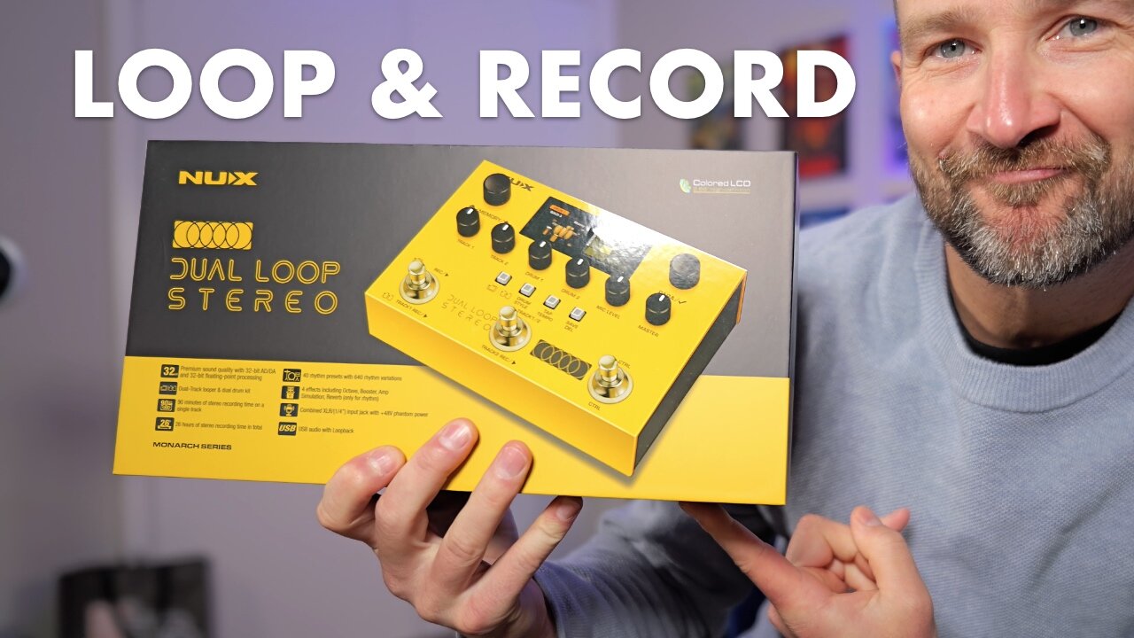 NUX Dual Loop Stereo Pedal Review & Tutorial