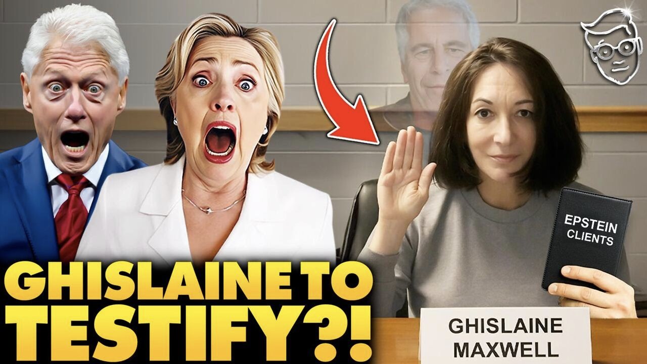 Ghislaine Maxwell BREAKS Silence, READY to TESTIFY on Epstein Client List to Congress