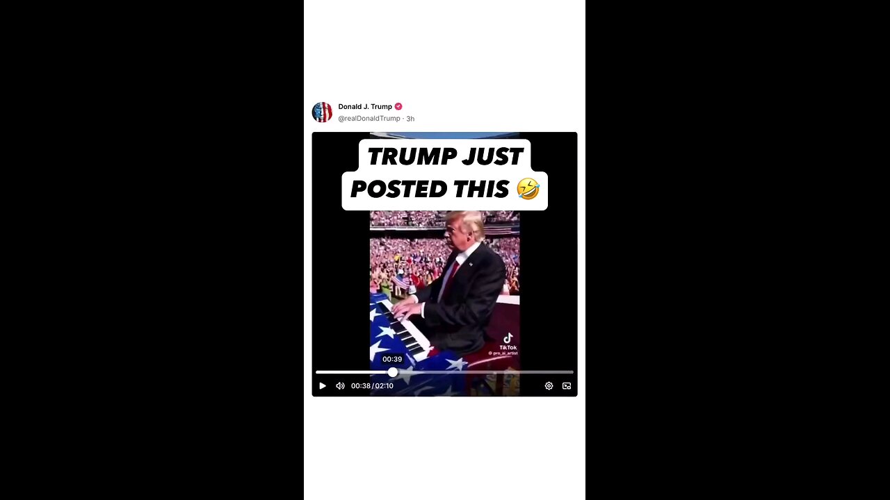 From President Donald John Trump