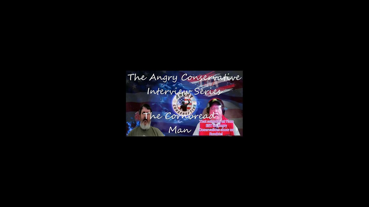 Interview with the Angry Conservative!