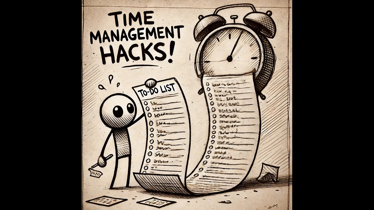 Time Management Hacks: How to Get MORE Done in LESS Time!