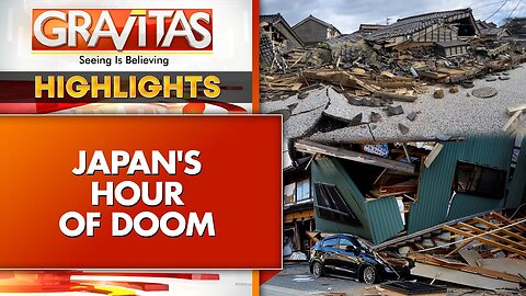 Japan Braces for Manga's Apocalyptic Date | Japan Earthquake | GRAVITAS Highlights
