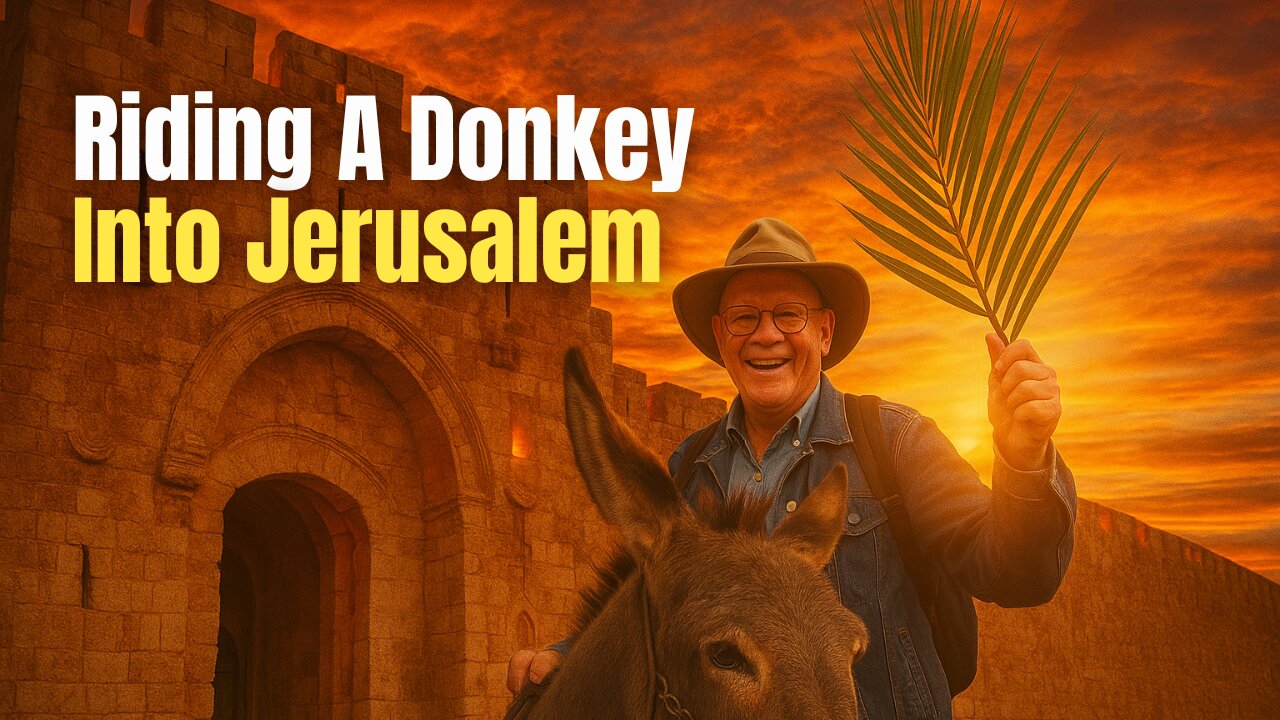 Riding a Donkey into Jerusalem: My Palm Sunday Adventure!