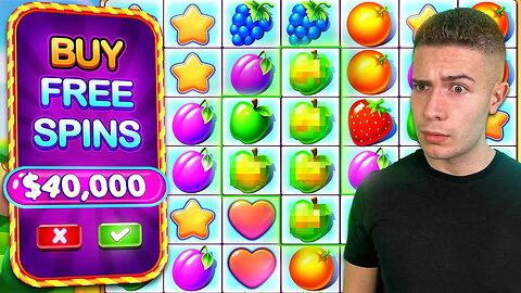 $40,000 Bonus Buy on FRUIT PARTY 🍏 (40K Bonus Buy Series #08)