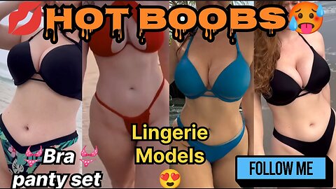 New Bra collection 👙💋 | Bra model | Boobs show 💋💦🥵🥵
