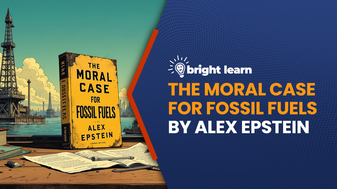 BrightLearn - The Moral Case for Fossil Fuels by Alex Epstein