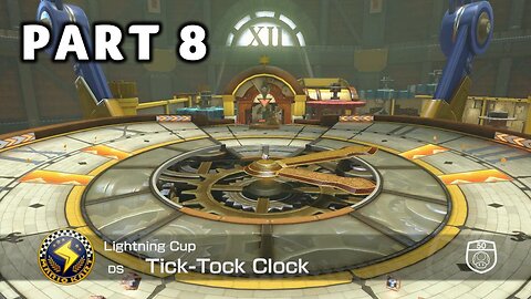 Mario Kart 8 Deluxe Grand Prix Mode - Part 8 - Lightning Cup 50cc | Switch | No Commentary