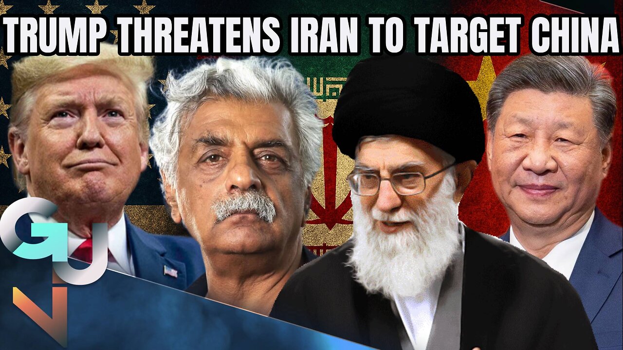 Tariq Ali: Donald Trump’s War Threats Against Iran🇮🇷 is Really About Targeting China🇨🇳