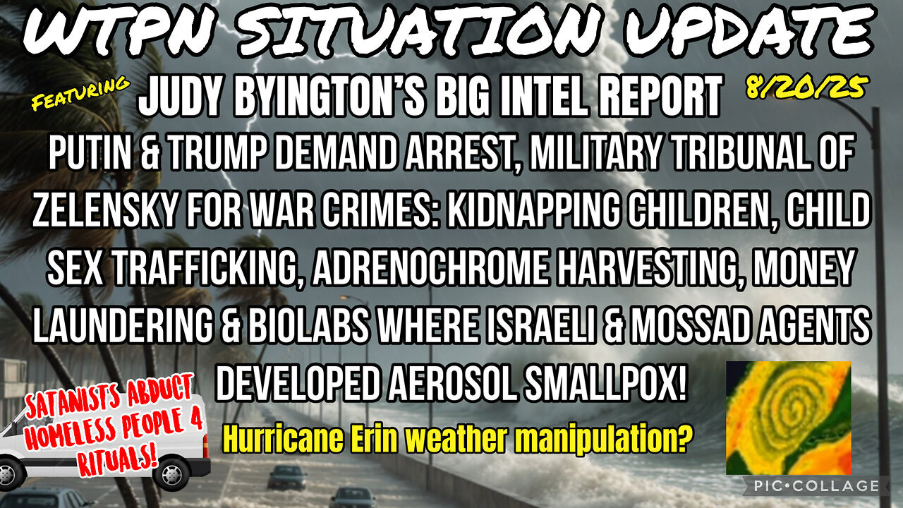 WTPN ~ Judy Byington ~ Situation Update ~ 8-20-25 ~ Trump Return ~ Restored Republic via a GCR