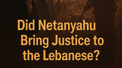 Did Netanyahu Bring Justice to the Lebanese?