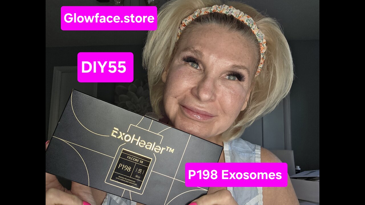 P198 Worlds leading Exosomes Glowface.store Mesotherapy DIY55