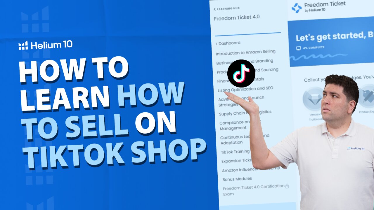 Learn How to Sell on TikTok Shop | Helium 10 Pro Training