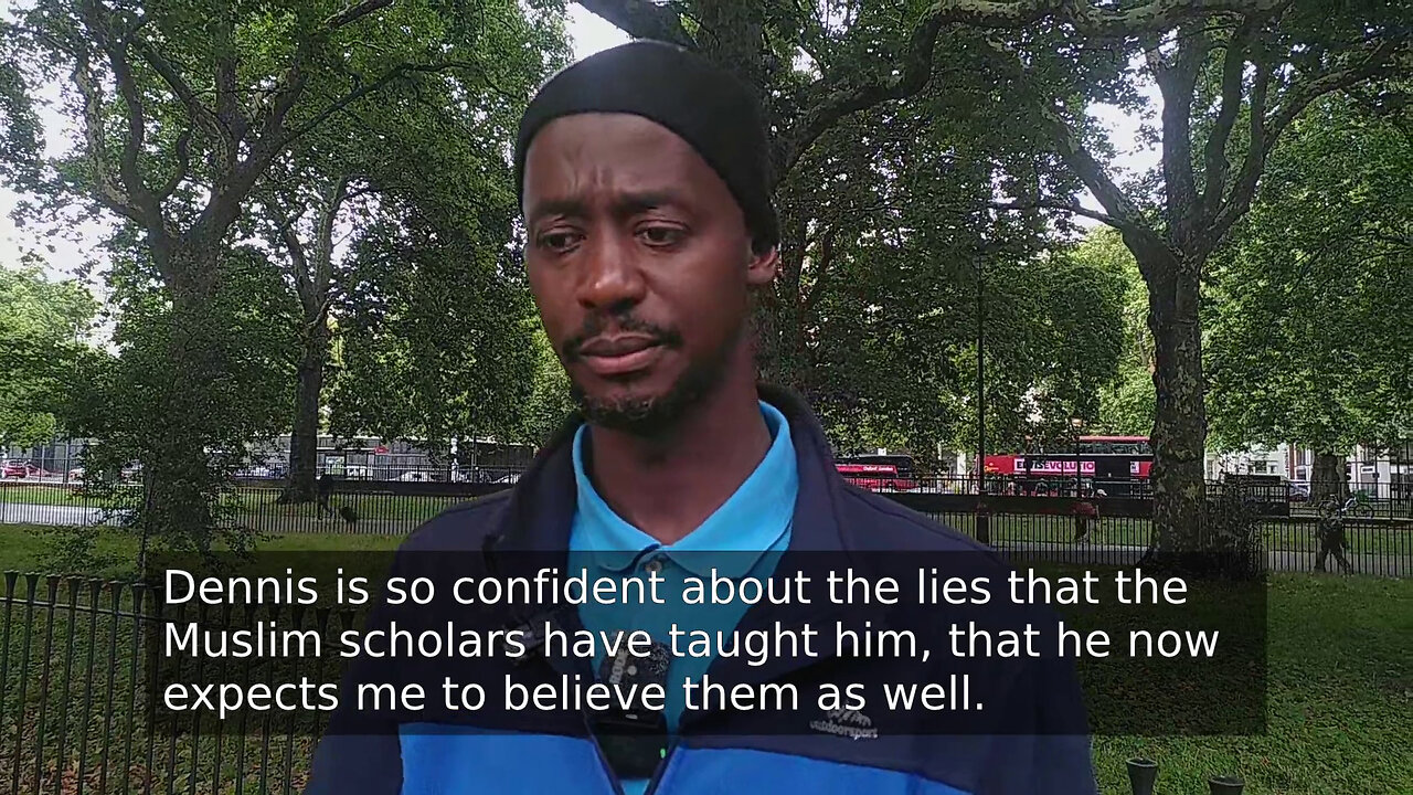 Dennis Finds Out About Allah's Mistake In The Quran At Speakers Corner
