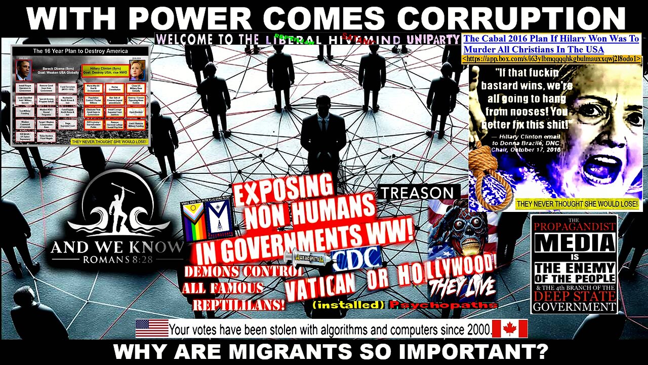 12.1.25: With POWER comes CORRUPTION, Why Migrants are so important, WALZ, MN, Pray!