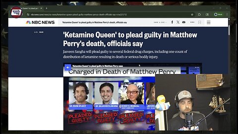 Doctors Plead Guilty to Mathew Perry's... Murder? - Ep 27 p.3 | Forward the Line Podcast