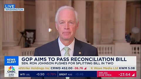 Sen. Johnson Tears into ‘Big, Beautiful Bill’: ‘This Is Immoral What Us Old Farts Are Doing to Our Young People’