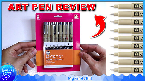 New Micron Ink Pens Review - Are these Art Pens the Best?