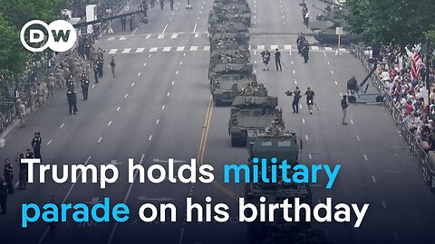 Trump holds military parade in Washington DC amid 'No Kings' protests | DW News