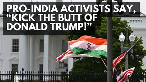 PRO-INDIAN ACTIVISTS FIGHT THE WHITE HOUSE! 12/02/2025