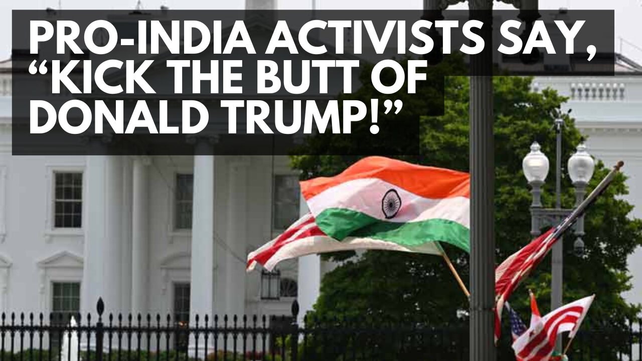PRO-INDIAN ACTIVISTS FIGHT THE WHITE HOUSE! 12/02/2025