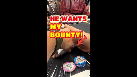 He Shoved Trying to Win My Bounty 😳