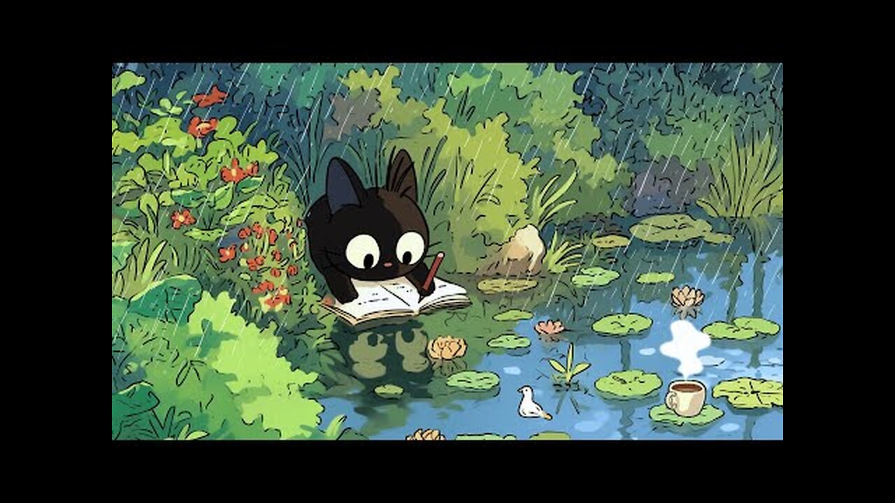 Less Talk, More Action — Lo-Fi Beats for Study & Work (Rain Sounds, Deep Focus, Productivity)