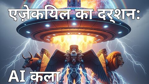 एज़ेकियल का दर्शन: AI कला