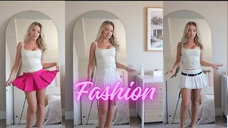 Mini Skirt Fashion | Try on Haul USA | Party Dress