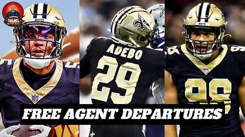 Saints Free Agency Updates: Paulson Adebo To Giants, Will Harris To Commanders, Payton Turner GONE!