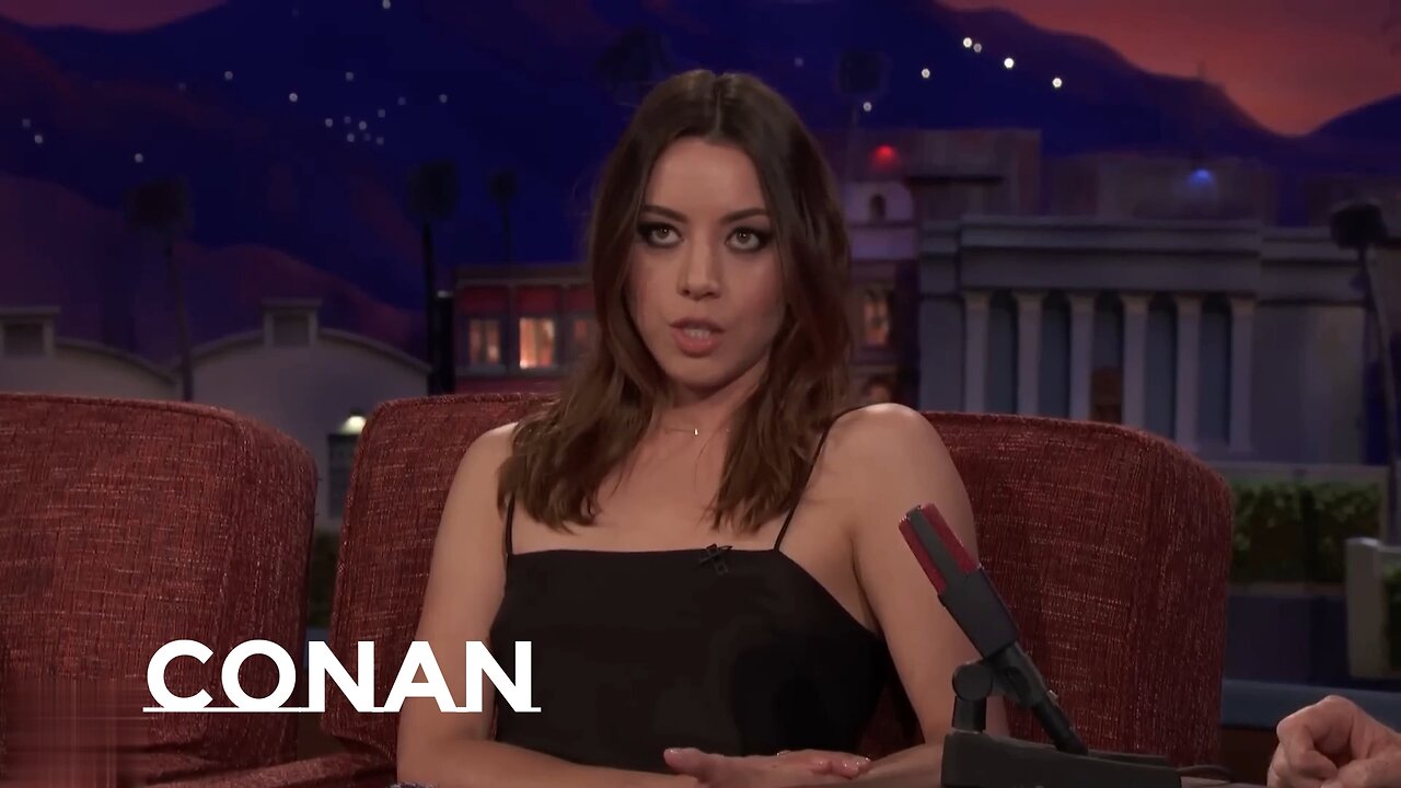 The Best Of Aubrey Plaza On Conan