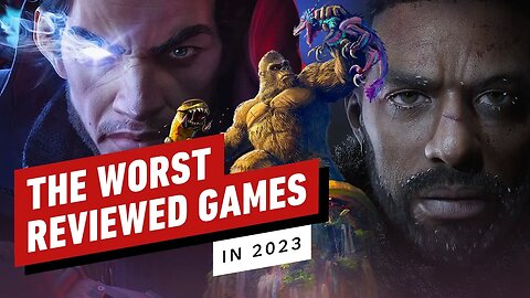 The Worst Reviewed Games of 2023