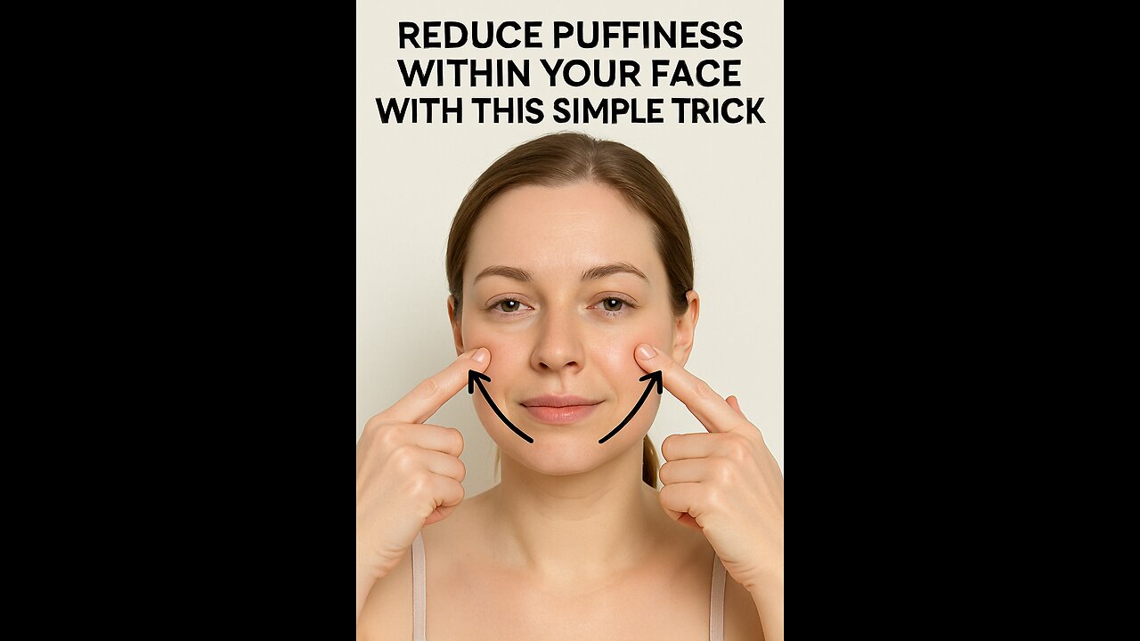 Reduce puffiness within your face with this simple trick! 🧊