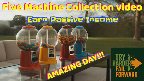 Gumball Machine Collection 5 Machines