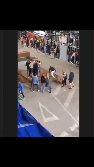 Set a bulls horns on fire and this is what you get. I hope the bull killed him