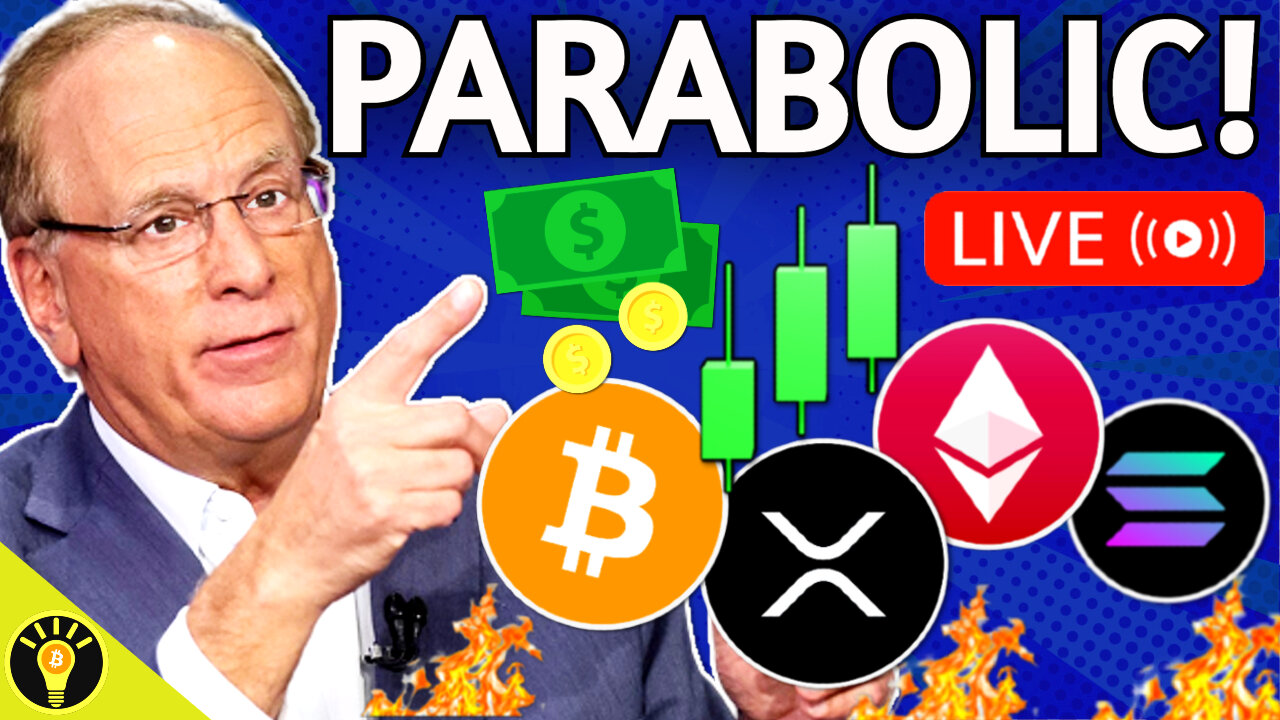 CRYPTO BULL RUN! BITCOIN GOES PARABOLIC & ALTCOINS PUMP!