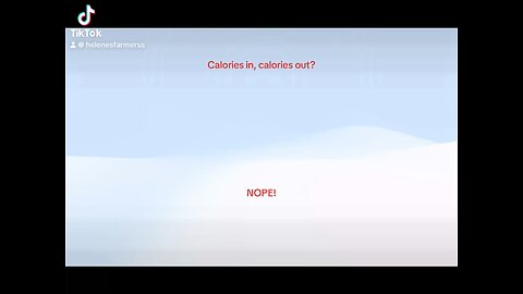 ?Calories in, calories out? Does this theory helps weight loss?