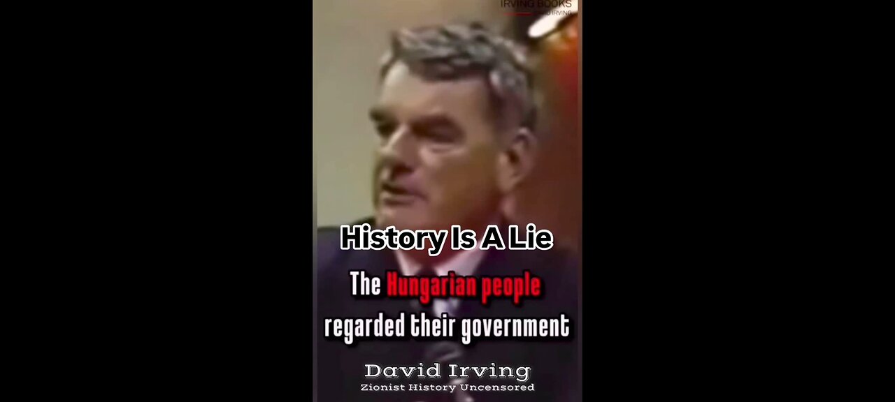 HISTORY IS A LIE : DAVID IRVING