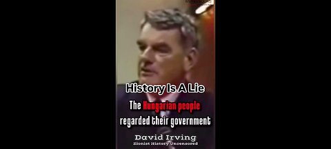 HISTORY IS A LIE : DAVID IRVING