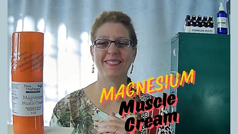 Magnesium Muscle Cream | Therapeutic Dose Of Magnesium | Sore Muscles and Joints | Muscle Cramps