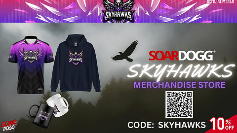NEW SKYHAWKS MERCH | ENIGMA GAMING CONTENT CREATOR | SMASH THAT FOLLOW