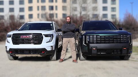 CLOSER THAN I THOUGHT! //2027 Kia Telluride vs 2026 GMC Acadia//