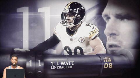 CHANNELADRIANTV Reacts | 11: T J Watt (LB, Steelers) | Top 100 Players of 2025