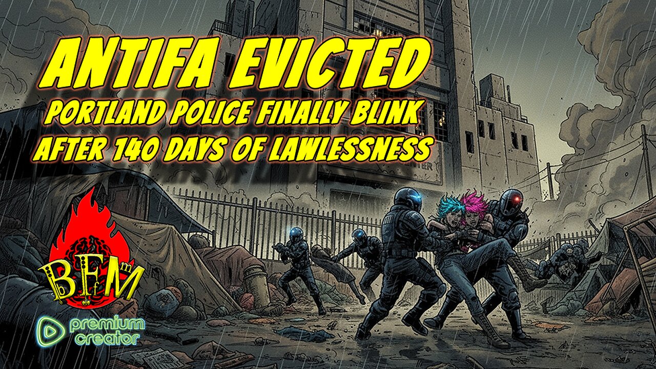 Antifa Evicted: Portland Police Finally Blink After 140 Days of Lawlessness