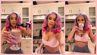 Cardi B’s Holiday Drink – Peppermint Whip Shot in 60 Sec!