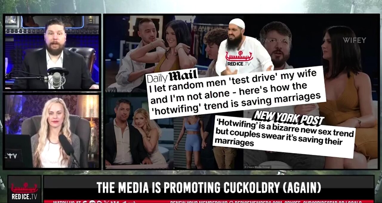 MEDIA IS ONCE AGAIN PROMOTING CUCKOLDRY TO WHITE MEN ⚔️