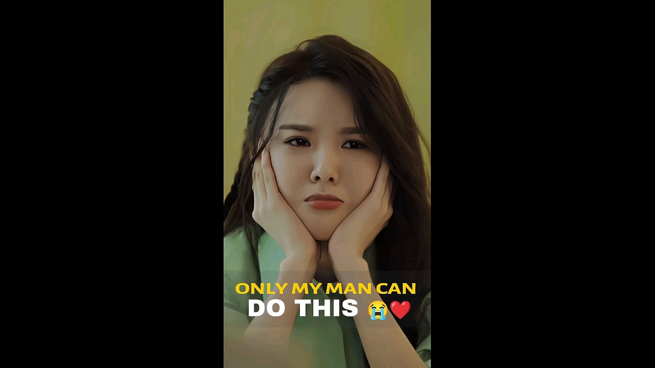 Only My Man Can Do This 😭❤️ #imayloveyou #emotionalscene #kdramaromance #emotionalkdrama #kdrama