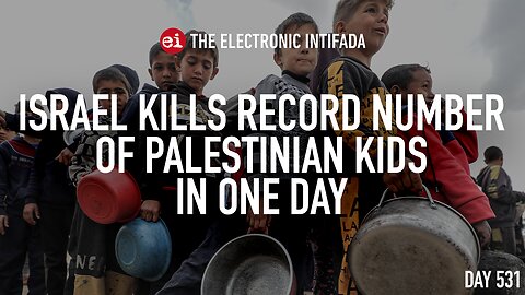 Israel kills record number of Palestinian kids in one day, with Nora Barrows-Friedman