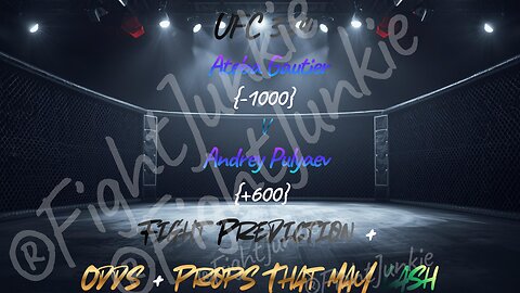 UFC 324 Fight Predictions! Odds + Props + Picks! Ateba Gautier V Andrey Pulyaev!